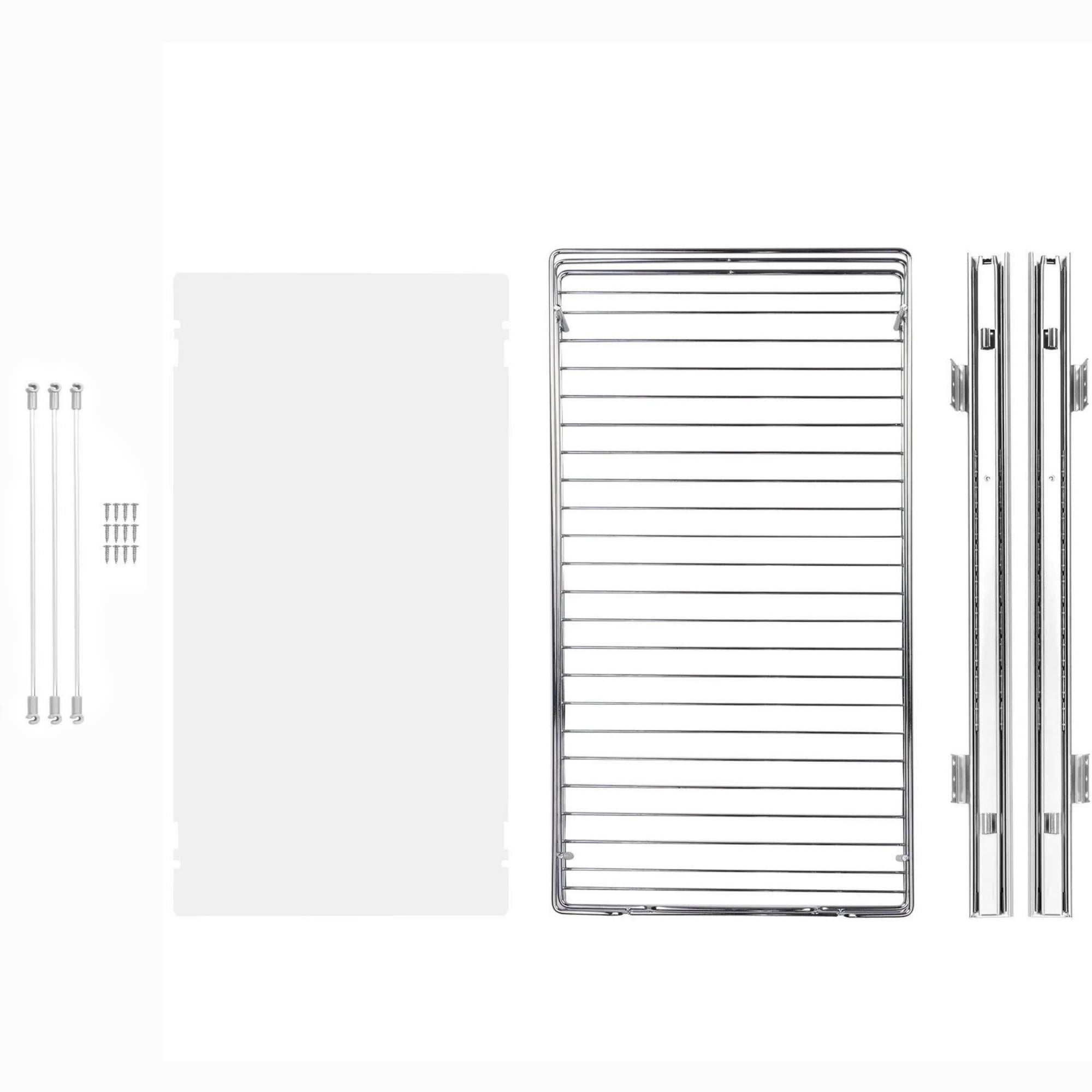 Pull Out Cabinet Organizer, Heavy Duty Slide Out Pantry Shelves for Under Sink (Fits 13.5"Wx22"Dx7"HCabinets), 11"Wx21"Dx2.5"H