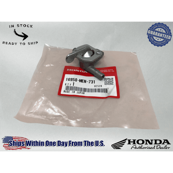 Honda OEM Fuel Valve Petcock 02-08 CRF450 R Gas Petrol Tap #X14 16950-MEN-731