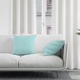 thumbnail image 2 of Cushion Covers 2pc Set (50 X 50 Cm) - Sunbeam Yellow - Solid Dyed Cotton Canvas, 2 of 5
