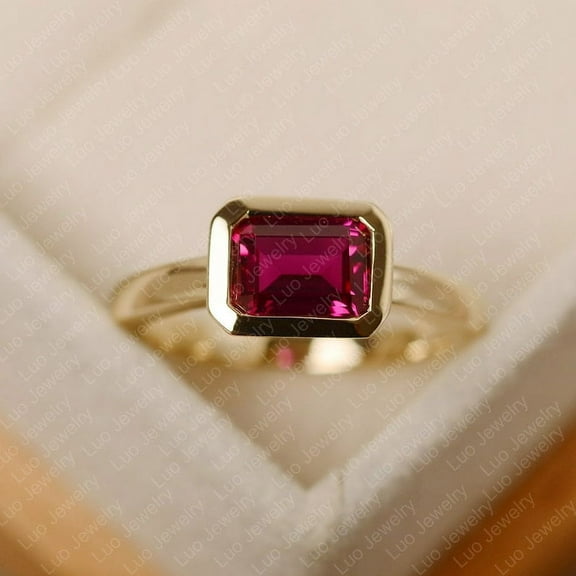 Natural Pink Ruby Ring, 925 Sterling Silver Ring, Gift for Her, Gemstone Ring, Birthstone Rings for Women, Gift For Her