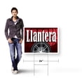 thumbnail image 4 of Llantera Yard Sign 10 Pack of 18 Inch x 24 Inch Single Sided Weatherproof Heavy-Duty Plastic with Stake | Spanish Tire Shop, Auto Services, Professional Display | Made in USA, 4 of 7