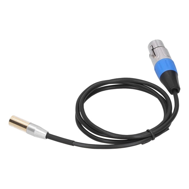 Audio Cord, Pocket Audio Cable Sturdy Double Layer Shielding Stretch Resistant For Cameras 1Meter