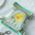 thumbnail image 3 of Cat Saddle Bag Pet Backpack Harness Adjustable Outdoor Cat Saddle Bags With  Leash For Small Pets Cats Dogs, 3 of 5