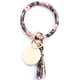 thumbnail image 1 of Llave para las mujeres de cuentas llavero anillo pulsera SilKeychain pulsera pulsera linda pulsera de silicona, 1 of 1