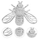thumbnail image 3 of Broche de abeja, pin de solapa vintage, pin de insignia de banquete, pin de mochila, pin de ropa, 3 of 5