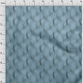 thumbnail image 4 of oneOone Polyester Spandex Grayish Blue Fabric Moire Craft Projects Decor Fabric Printed By The Yard 56 Inch Wide, 4 of 4