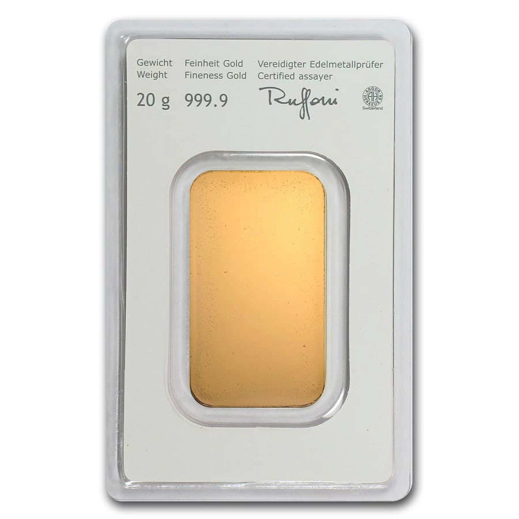 20 gram Gold Bar - (In Assay)