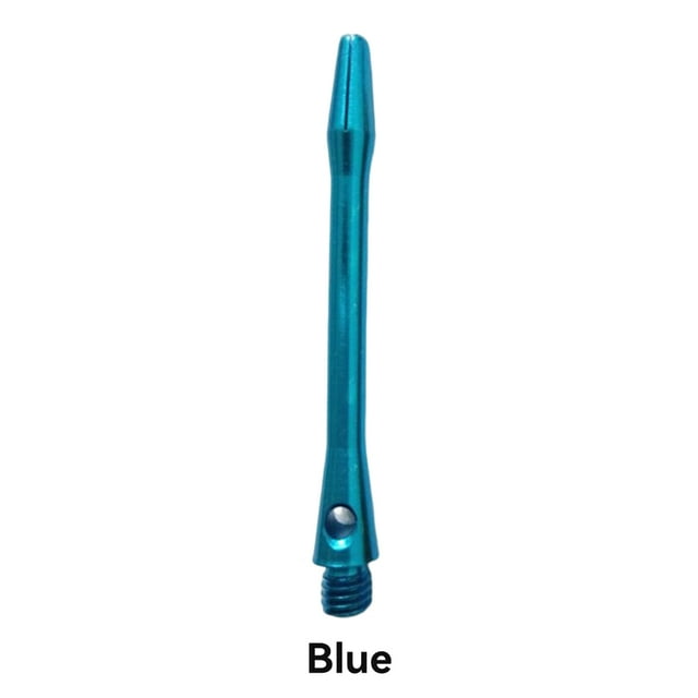 pitrice Tige Filetée Professionnelle Standard Robuste Fléchettes Centrales Tiges de Fléchettes Matériel Accessoires de Jouet Remplacement 53mm Bleu 1ensemble