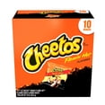 thumbnail image 2 of Cheetos Crunchy Cheese Snacks Variety Pack, Flamin’ Hot & Classic Cheese 1 oz Bags, 10 Count Multipack Each, Variety Pack with Serving Bowl by OMA, 2 of 6