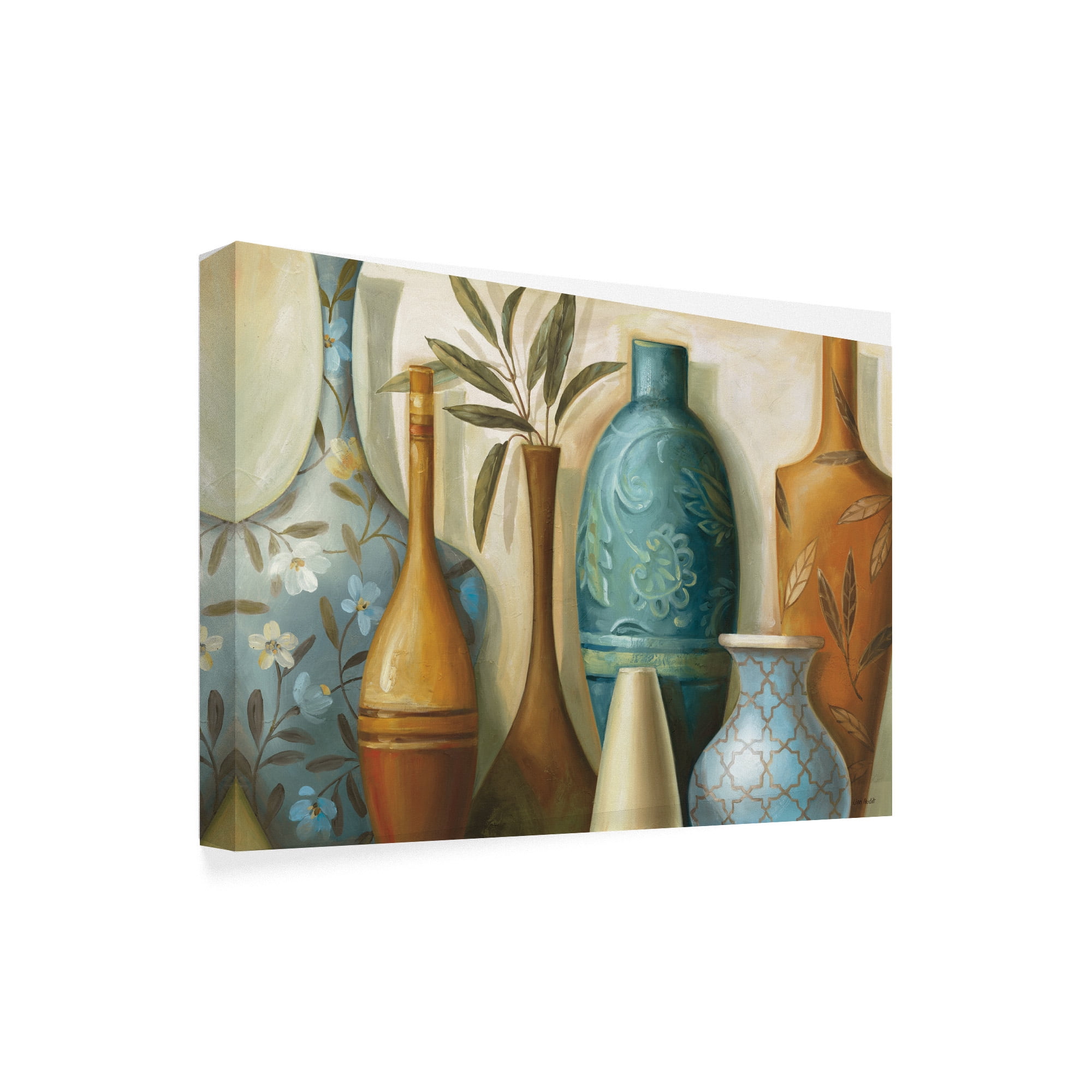 Trademark Fine Art 'Blue Morocco' Canvas Art by Lisa Audit