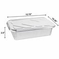 thumbnail image 2 of VeZee 9" x 13" Half Size Aluminum Foil Pans with Aluminum Lids | Disposable Food Storage Containers, Catering Trays & Bakeware: 10 Count, 2 of 6