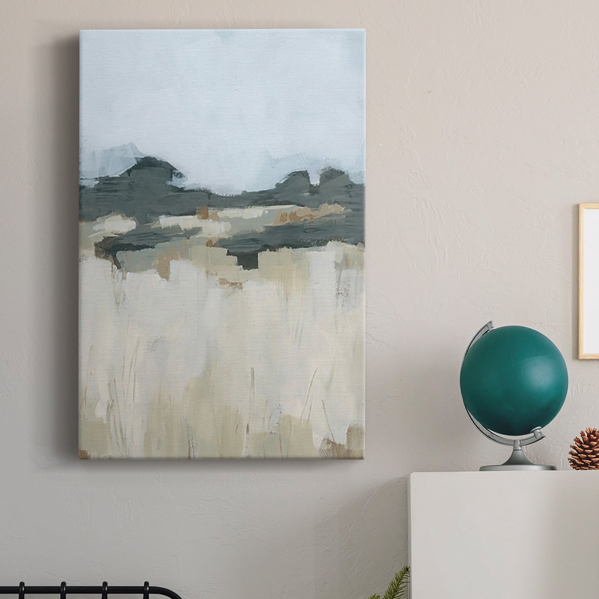 Brushstroke Badlands II Premium Gallery Wrapped Canvas - Ready to Hang