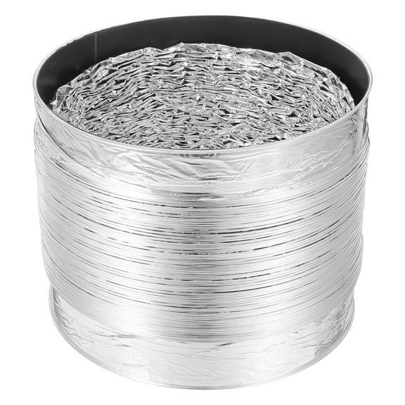 FRCOLOR Aluminum Flexible Dryer Vent Hose Air Ducting for Ventilation and Exhaust for Ventilation Heating Cooling