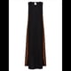 thumbnail image 4 of Vestido Informal de Mujer, Sin Mangas, Cuello Redondo, Color Liso, con Costuras de Encaje y Abertura, Medio. Negro M, 4 of 8