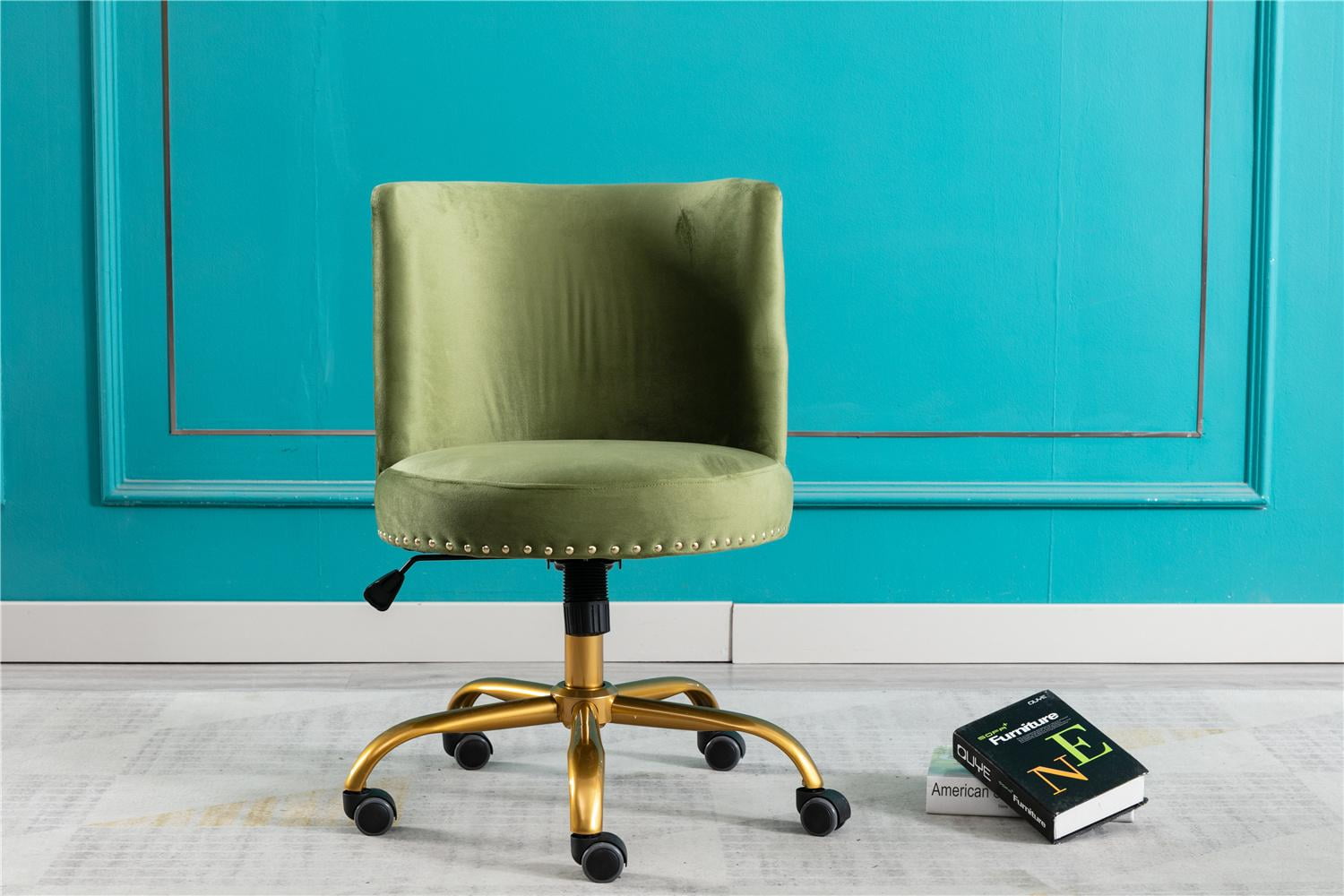 Velvet Home Office Desk Chair for Living Room Bedroom Study room