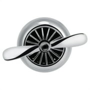 Propeller Airplane Shaped Car Diffuser Car Fragrance Diffuser Air Freshner Vent Clip Aromatherapy Essential Oil Diffuser,Remove Smoke and Bad Smell(Silver)