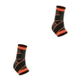 thumbnail image 2 of Guardoinrt 1PC 3D Pressurized Ankle Brace Compression Strap Sleeves Support Elastic orange M 2Set, 2 of 6