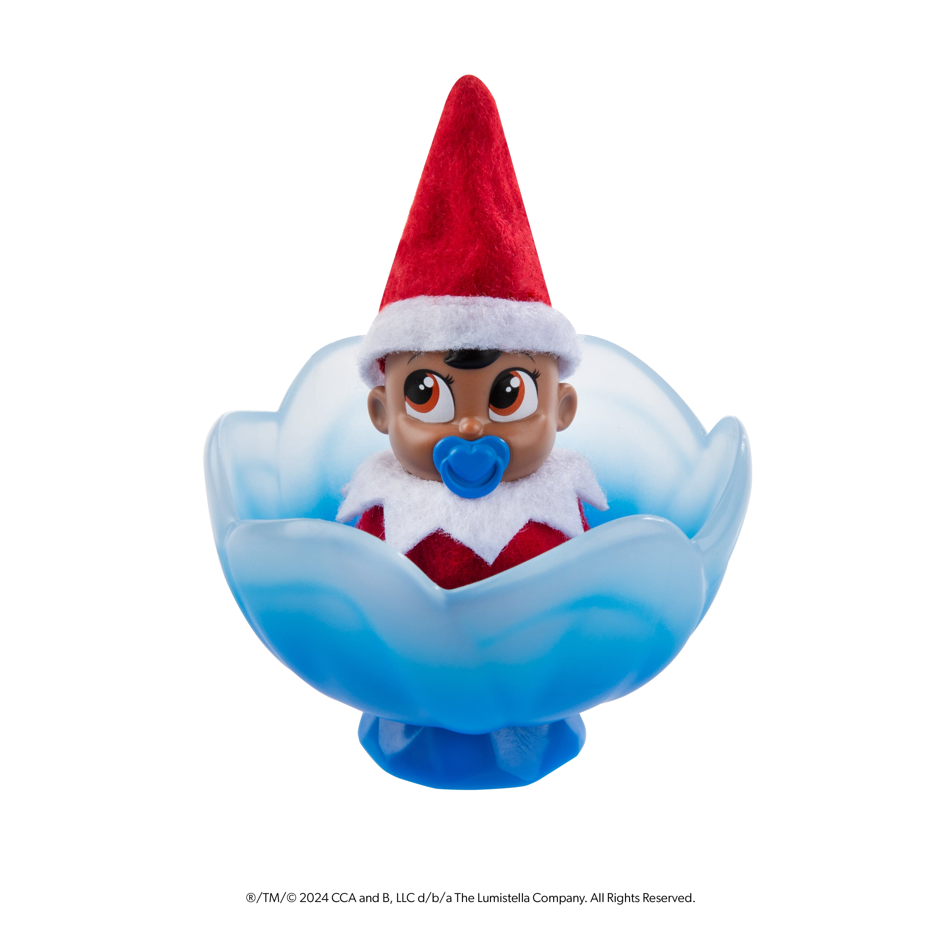 The Elf on the Shelf Frost Pips Mini Blooms Elf Baby (Brown-Eyed Boy)