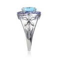 thumbnail image 5 of Blue Topaz and Tanzanite Statement Ring, 5 of 9