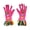 Pink, variant on Funny Carnival Circus Clown Gloves for Parties Carnivals Pretend Play Women Men Adults