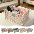 thumbnail image 7 of SLYNSHome Desktop Storage Basket Fabric Storage Bins Pink Storage Cubes Closet Organizer for Table Top Decorations Snack Container, 7 of 7
