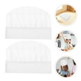thumbnail image 3 of 25pcs Disposable Kids Chef Hats for Children Suitable for Kitchen Play and Baking White Chef Hats for Small Chefs Ideal for Food Service and Cooking, 3 of 8