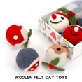 thumbnail image 2 of POINTERTECK Clearance!Pet Christmas Funny Cat Scratching and Bite Resistant Colored Wool Balls 6 Boxes, 2 of 6