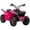 Rose, variante sur Aosom VTT Quad 6 V pour Enfants, Véhicule Électrique à Batterie pour Enfants, Rose