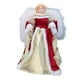 thumbnail image 3 of Adorno navideño para la punta del árbol, 30 cm, con estatua de alas, muñeco, adorno para la punta del árbol de Navidad Rojo, 3 of 9