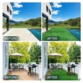 thumbnail image 2 of 40*3Ft Super Long Artificial Grass, Fake Turf Lawn, Door Mat, Indoor Outdoor Landscape, Anti-slip Stairs Mat, for Backyard, Fence, Patio, Balcony, Pet, Business Showcase, Wedding, 2 of 8