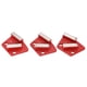 thumbnail image 1 of 3 piezas de zapatas de pulido de diamante trapezoidales para hormigón, corte agresivo, 2 dientes largos, rojo, n.° 30, 1 of 12