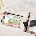 thumbnail image 6 of 2 Pack Flip Folders with Clear PVC Window Binder Pouches 3-Ring Binder Organizer for Office & Home Abstract Wild Animals, 6 of 6