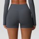 thumbnail image 3 of Karight Women's High Waist No Front Seam Scrunch Butt Biker Shorts Booty Lifting Biker Comfy Scrunch Yoga Shorts, 3 of 7