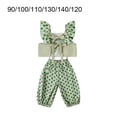 thumbnail image 3 of Minnieouse Conjunto de ropa para niñas Personalidad de moda Pantalones cortos sin espalda Chaleco Knickerbockers Pullover Traje de piezas conjuntos de ropa ciento diez, 3 of 6