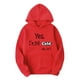 thumbnail image 1 of Sudadera con capucha para hombre, informal, con estampado, de manga larga, tipo blusa, 1 of 6