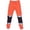 Orange, variant on Mens Joggers with Pockets Solid Color Mid Waisted Road Work Trouser High Visibility Overalls Lightweight Long Pants Travel Fall Hiking Outdoor Sport Pants
