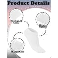 thumbnail image 3 of BlinkLLX 6 Pairs Women Toe Socks Cotton Ankle Low Cut Five Toe Sock for Women Men Athletic Running, 3 of 7