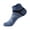 Blue, variant on 1PC Men's Breathable Ankle Socks Sweat-Wicking Lightweight No Sweat Feet Low Cut Casual Athletic Performance Socks Comfort Fit for Work Sports or Everyday Use Black One Size