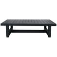 thumbnail image 3 of SAFAVIEH Couture Montford Outdoor Patio Aluminum Coffee Table, Black, 3 of 12