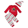 thumbnail image 5 of mgoYE Toddler Baby Boy Long Sleeve Pullover Tops + Pants 2Pcs Outfit Fall Winter Outfits Graphic Print Toddler Boy Clothes, 5 of 6