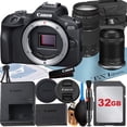 thumbnail image 1 of Canon EOS R100 Mirrorless Camera with RF-S 18-150mm + 75-300mm Lens + 32GB Memory Card + Case + ZeeTech Accessory Bundle, 1 of 8