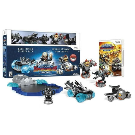 Skylanders SuperChargers Starter Pack [Dark Edition], Activision, Nintendo Wii, [Physical]