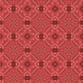 thumbnail image 1 of Ahgly Tapis d'Intérieur Lavable en Machine Carré Rouge Transitionnel, 7 Pieds Carré, 1 of 7