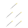thumbnail image 3 of maskred Back Scratcher Claw Retractable Body Leg Massager Handheld Portable Itch Massaging Scratching Tool Health Accessory Silver 5Set, 3 of 6