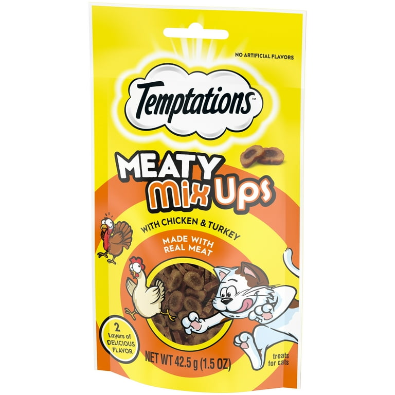 Are temptations cat top treats safe for dogs