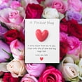 thumbnail image 4 of 2Pc Pocket Hug Heart With Greeting Cards,Pocket Heart Lovely Valentine'S Day Special Gift,Birthday Anniversary Wedding Party Family Home And Room Decor, 4 of 9