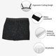 thumbnail image 3 of Balery Black Glitter Calzoncillos bóxer para hombre, ropa interior de algodón suave y transpirable con cinturilla de nailon-X-Large, 3 of 5