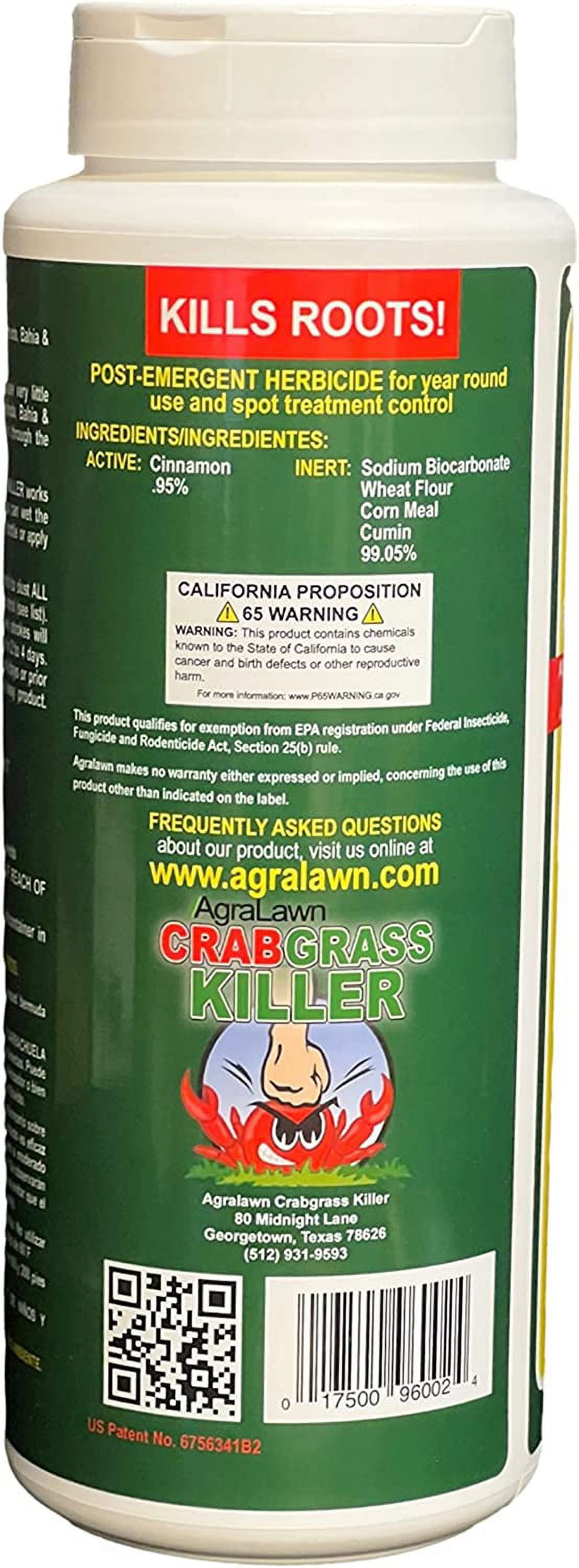 Agralawn 96002 2 lbs Crabgrass Killer