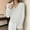 White, variant on TINZ Fashion Thermal Underwear Top Long Sleeve Base Layer Shirt For Winter Warmth With Design And Asymmetric Style Thermal Underwear Top Men Top