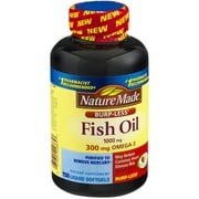 Nature Made Burpless Fish Oil Softgels, 1000 Mg, 150 Ct, 3 Pack